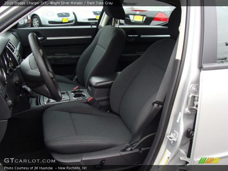 Bright Silver Metallic / Dark Slate Gray 2010 Dodge Charger SXT
