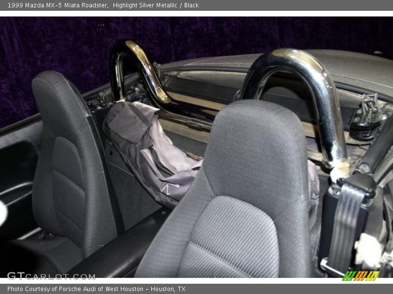 Highlight Silver Metallic / Black 1999 Mazda MX-5 Miata Roadster