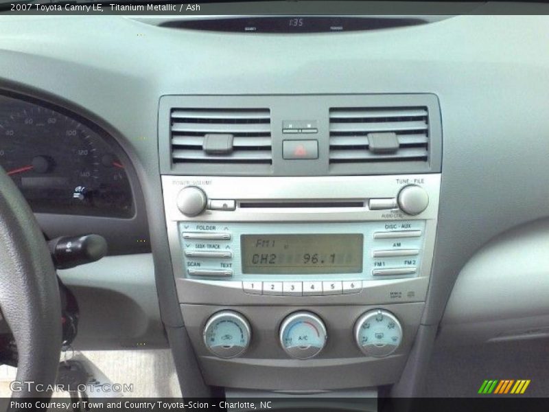 Titanium Metallic / Ash 2007 Toyota Camry LE