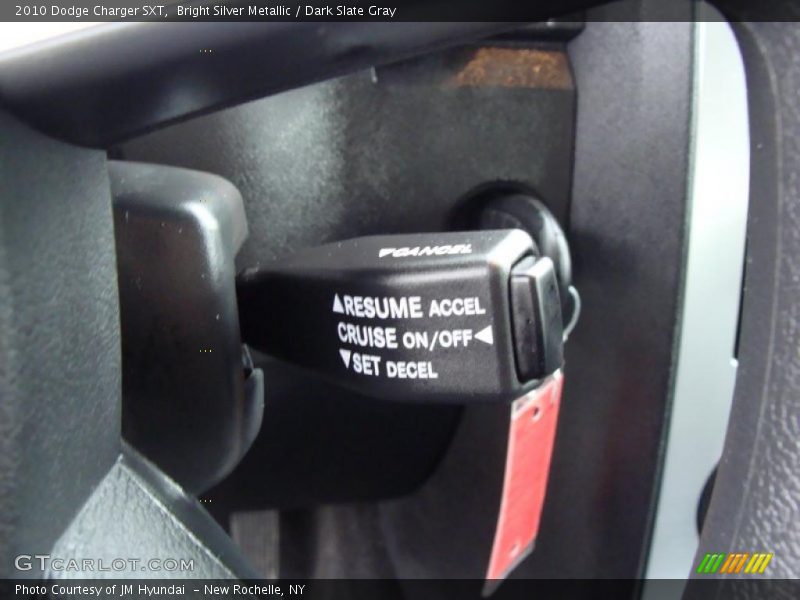 Bright Silver Metallic / Dark Slate Gray 2010 Dodge Charger SXT