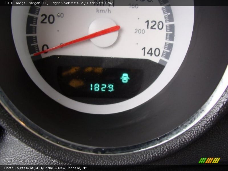 Bright Silver Metallic / Dark Slate Gray 2010 Dodge Charger SXT
