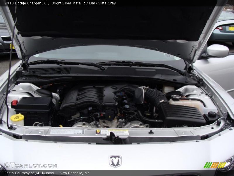 Bright Silver Metallic / Dark Slate Gray 2010 Dodge Charger SXT