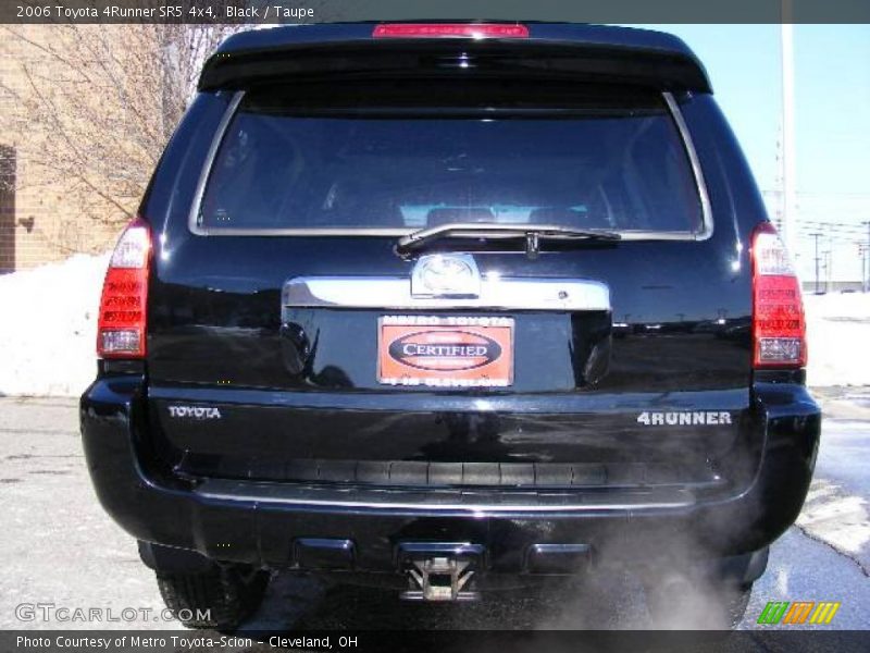 Black / Taupe 2006 Toyota 4Runner SR5 4x4