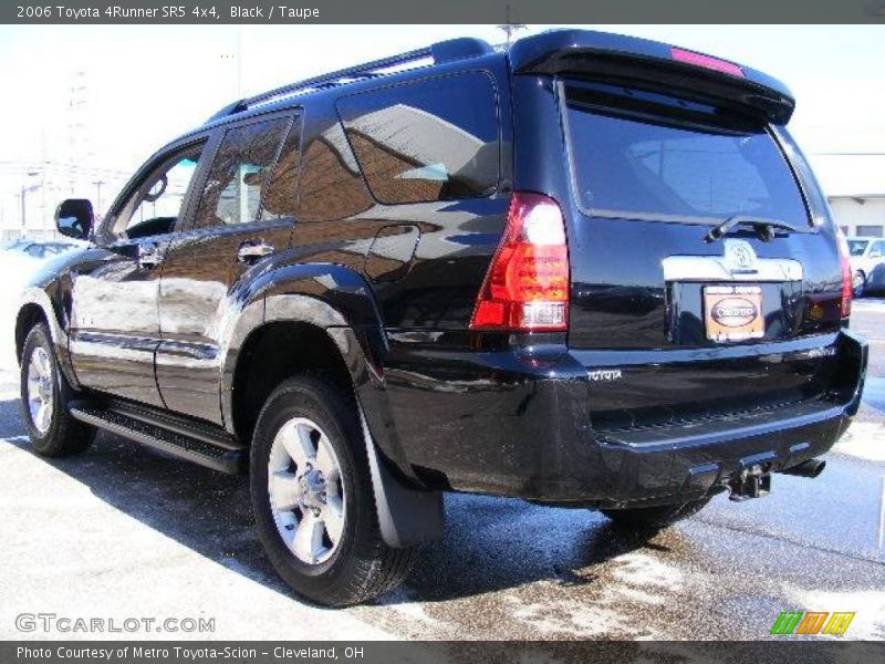 Black / Taupe 2006 Toyota 4Runner SR5 4x4