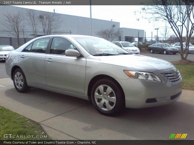 Titanium Metallic / Ash 2007 Toyota Camry LE
