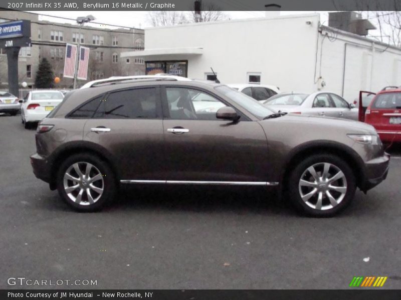 Beryllium 16 Metallic / Graphite 2007 Infiniti FX 35 AWD