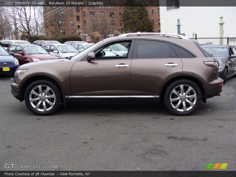 Beryllium 16 Metallic / Graphite 2007 Infiniti FX 35 AWD