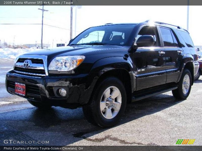 Black / Taupe 2006 Toyota 4Runner SR5 4x4