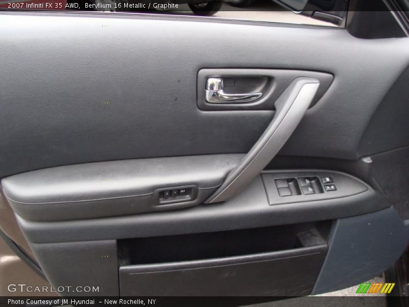 Beryllium 16 Metallic / Graphite 2007 Infiniti FX 35 AWD