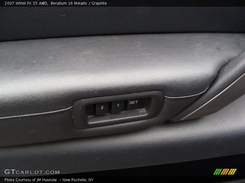 Beryllium 16 Metallic / Graphite 2007 Infiniti FX 35 AWD