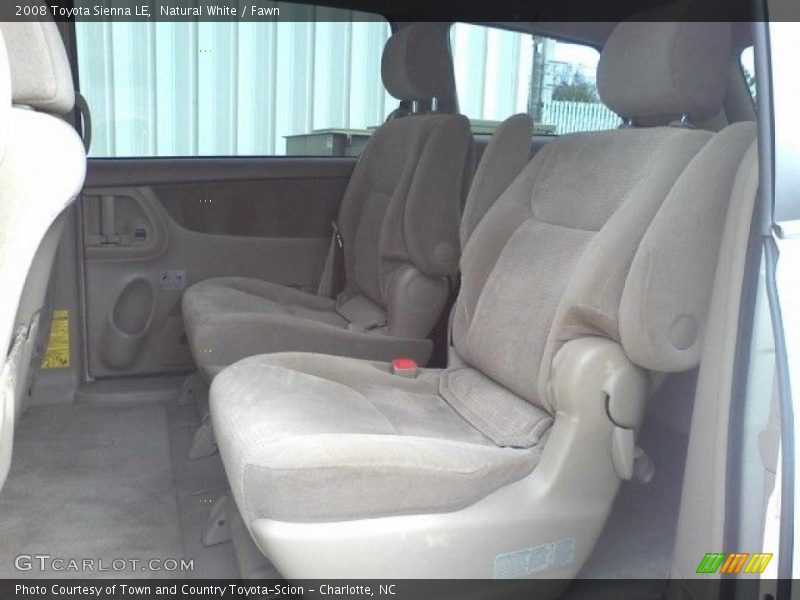 Natural White / Fawn 2008 Toyota Sienna LE