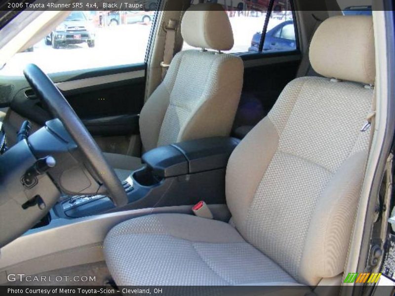Black / Taupe 2006 Toyota 4Runner SR5 4x4