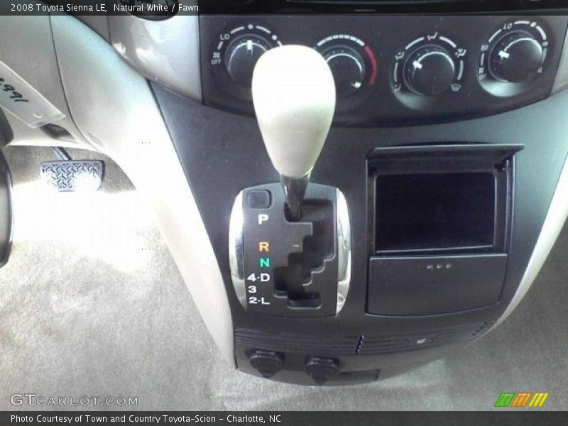 Natural White / Fawn 2008 Toyota Sienna LE