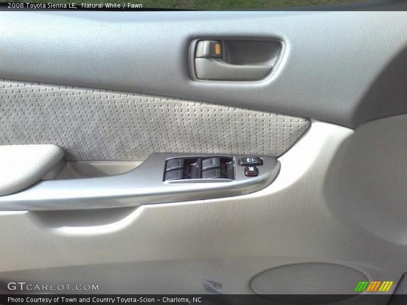 Natural White / Fawn 2008 Toyota Sienna LE