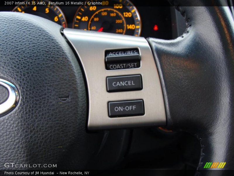 Beryllium 16 Metallic / Graphite 2007 Infiniti FX 35 AWD