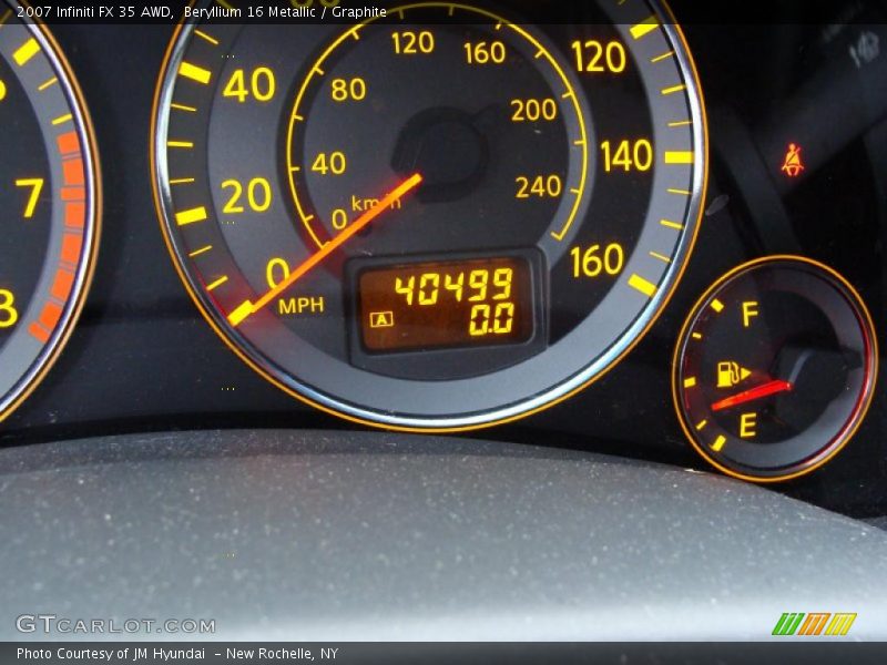 Beryllium 16 Metallic / Graphite 2007 Infiniti FX 35 AWD