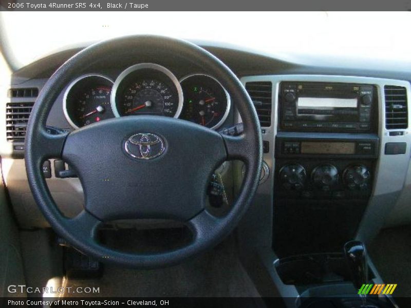 Black / Taupe 2006 Toyota 4Runner SR5 4x4