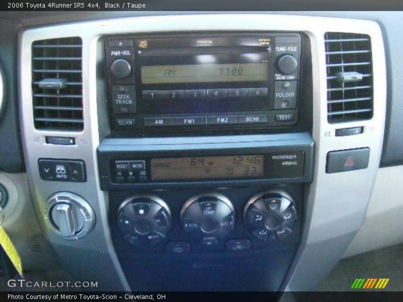 Black / Taupe 2006 Toyota 4Runner SR5 4x4