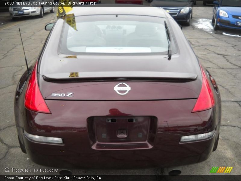 Brickyard / Frost 2003 Nissan 350Z Touring Coupe