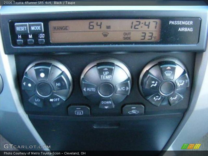 Black / Taupe 2006 Toyota 4Runner SR5 4x4