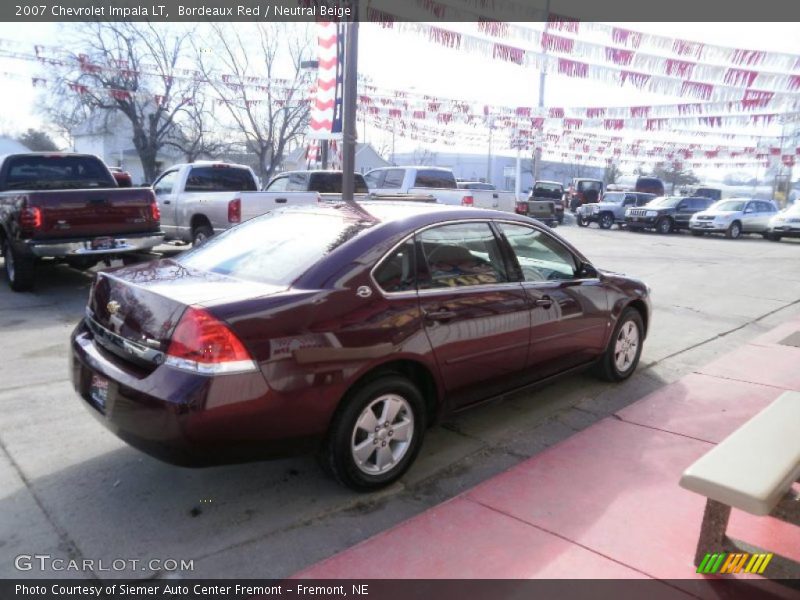 Bordeaux Red / Neutral Beige 2007 Chevrolet Impala LT