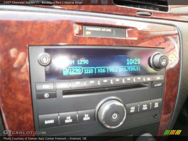 Bordeaux Red / Neutral Beige 2007 Chevrolet Impala LT