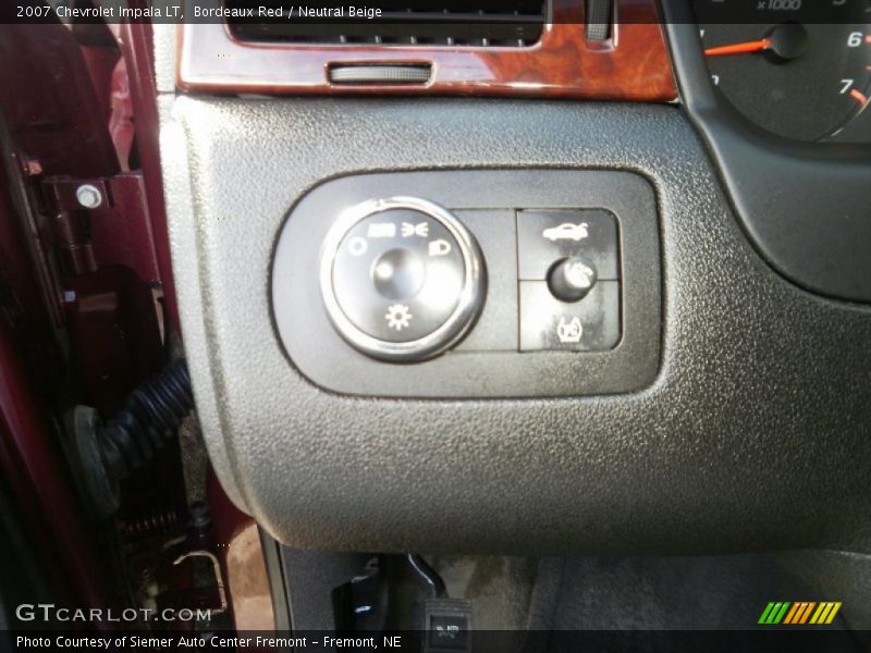 Bordeaux Red / Neutral Beige 2007 Chevrolet Impala LT