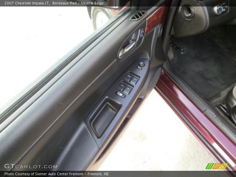 Bordeaux Red / Neutral Beige 2007 Chevrolet Impala LT