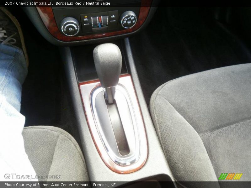 Bordeaux Red / Neutral Beige 2007 Chevrolet Impala LT