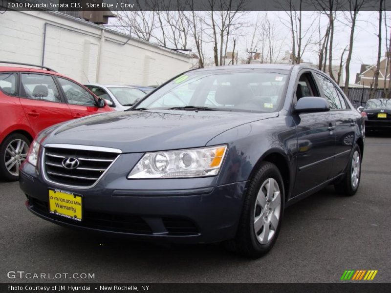 Slate Blue / Gray 2010 Hyundai Sonata GLS