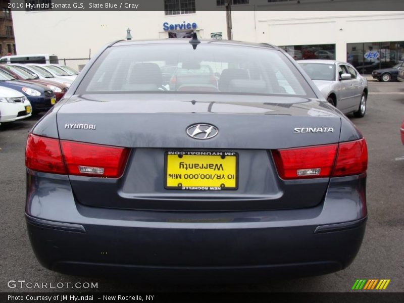 Slate Blue / Gray 2010 Hyundai Sonata GLS