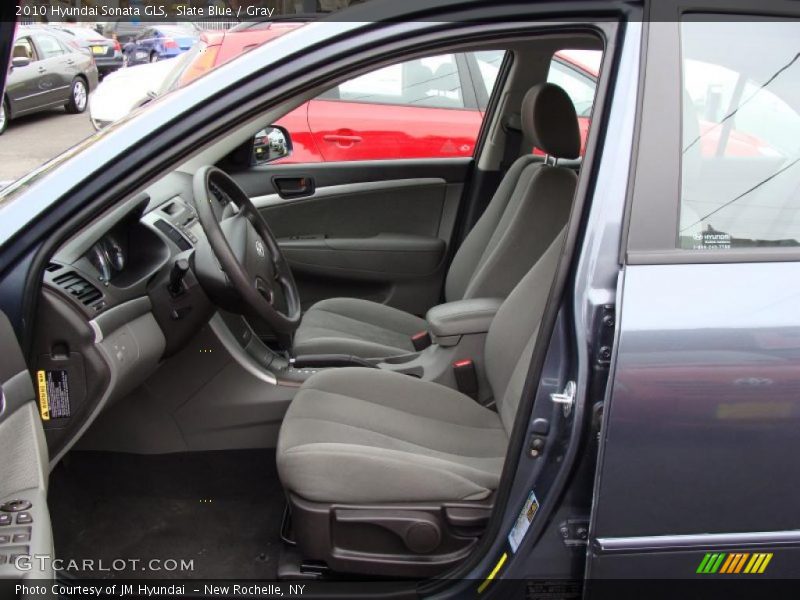 Slate Blue / Gray 2010 Hyundai Sonata GLS