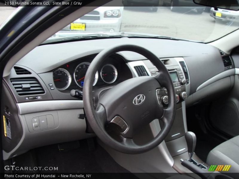 Slate Blue / Gray 2010 Hyundai Sonata GLS