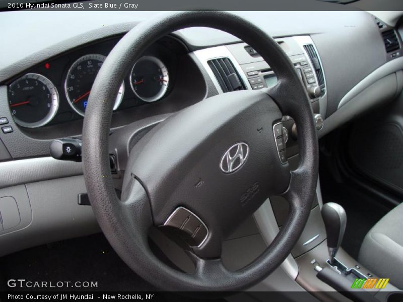 Slate Blue / Gray 2010 Hyundai Sonata GLS