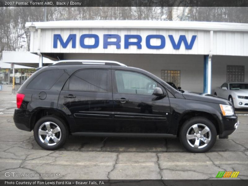 Black / Ebony 2007 Pontiac Torrent AWD