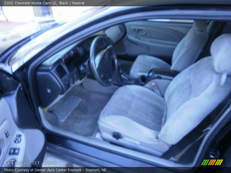 Black / Neutral 2002 Chevrolet Monte Carlo LS