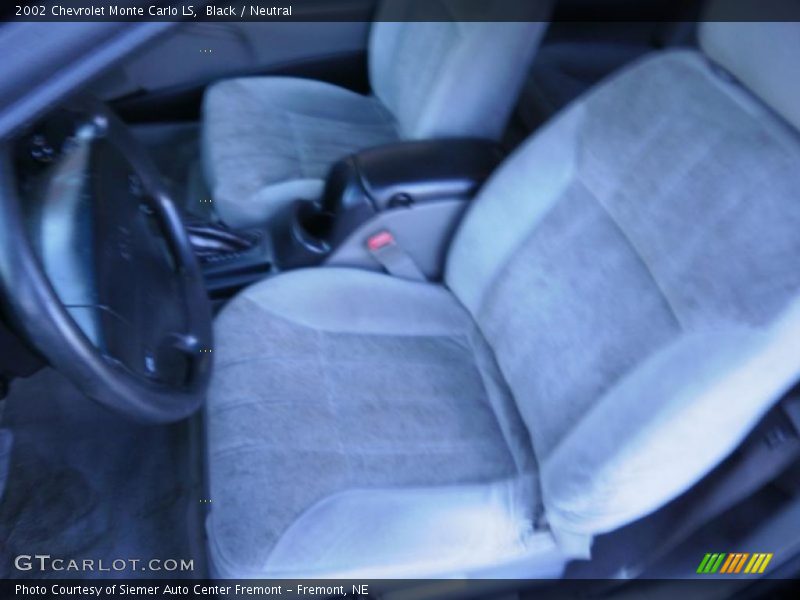 Black / Neutral 2002 Chevrolet Monte Carlo LS