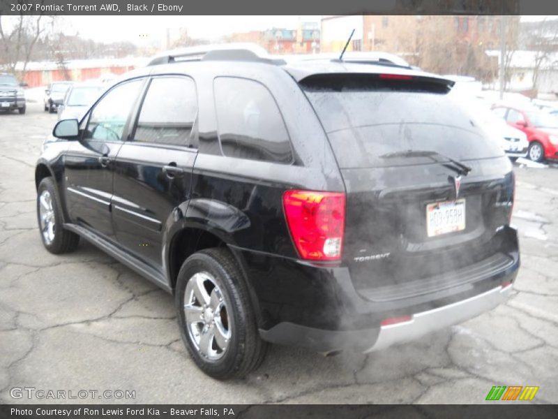 Black / Ebony 2007 Pontiac Torrent AWD