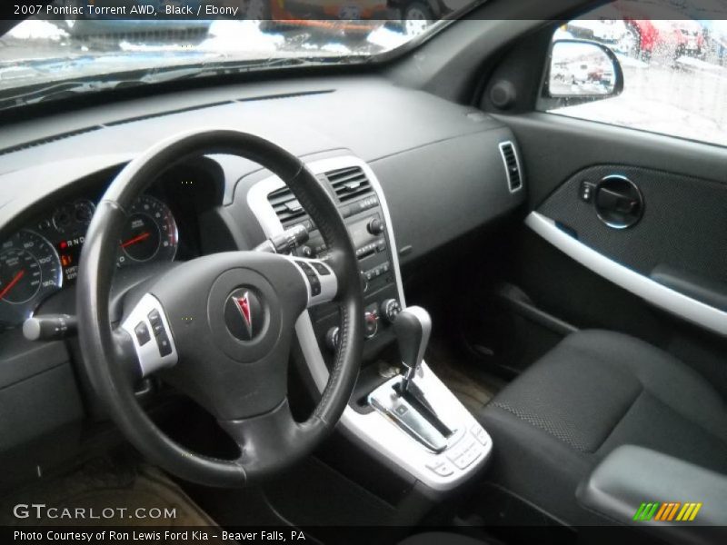 Black / Ebony 2007 Pontiac Torrent AWD