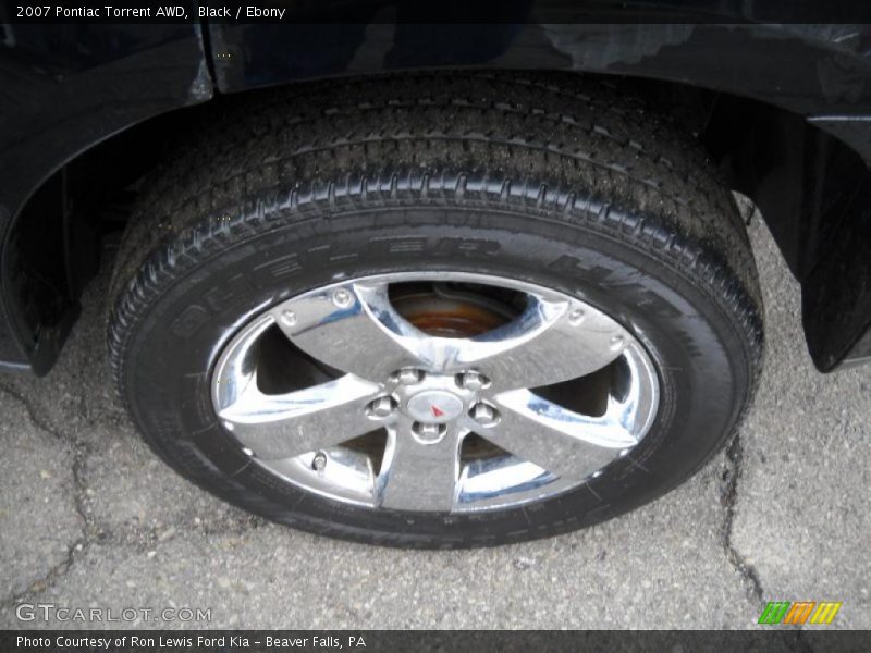 Black / Ebony 2007 Pontiac Torrent AWD