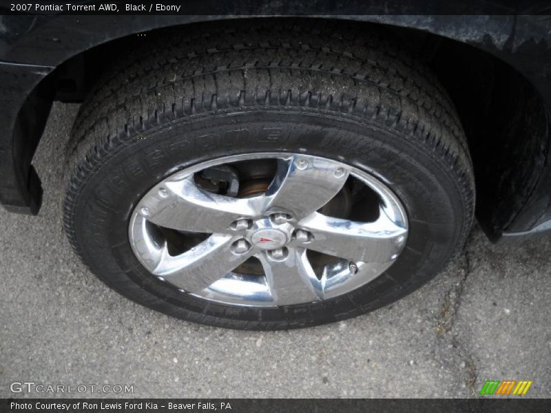 Black / Ebony 2007 Pontiac Torrent AWD