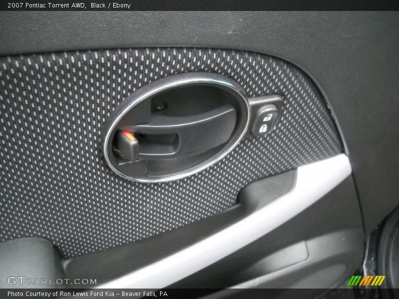 Black / Ebony 2007 Pontiac Torrent AWD