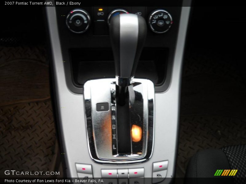 Black / Ebony 2007 Pontiac Torrent AWD