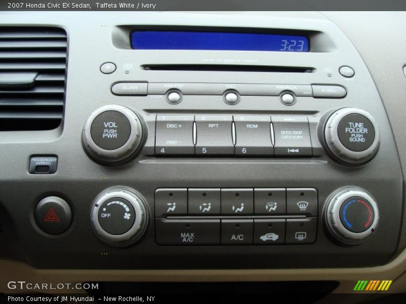 Taffeta White / Ivory 2007 Honda Civic EX Sedan