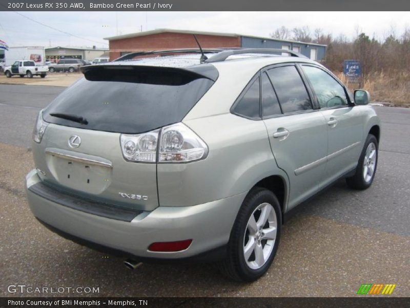 Bamboo Green Pearl / Ivory 2007 Lexus RX 350 AWD