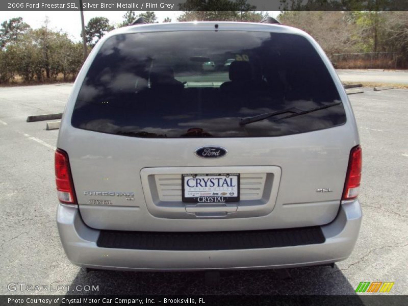 Silver Birch Metallic / Flint Grey 2006 Ford Freestar SEL