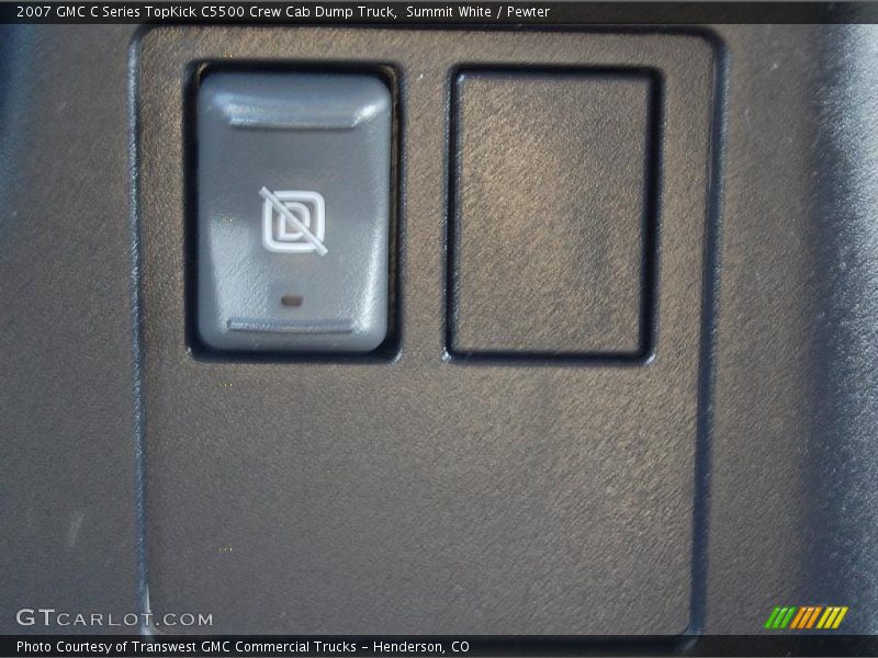Summit White / Pewter 2007 GMC C Series TopKick C5500 Crew Cab Dump Truck
