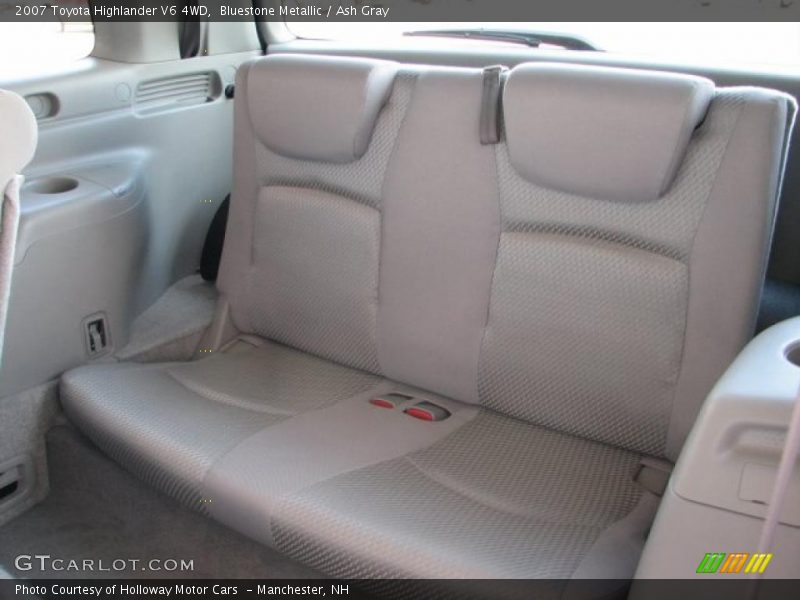Bluestone Metallic / Ash Gray 2007 Toyota Highlander V6 4WD
