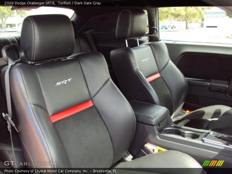 TorRed / Dark Slate Gray 2009 Dodge Challenger SRT8