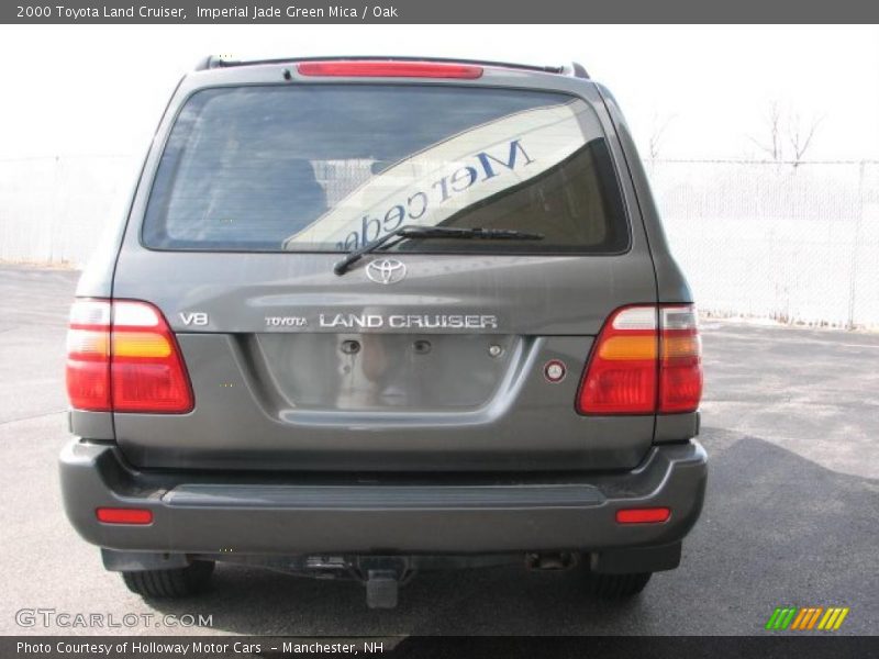 Imperial Jade Green Mica / Oak 2000 Toyota Land Cruiser